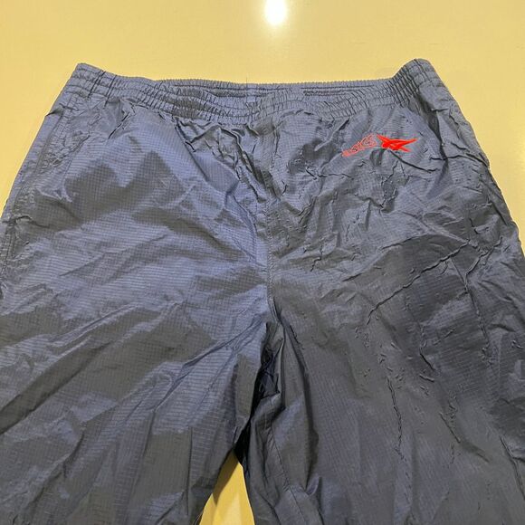 Vintage ASICS Gore Tex Blue Track Pants‎ - Mens Large - Picture 1 of 5